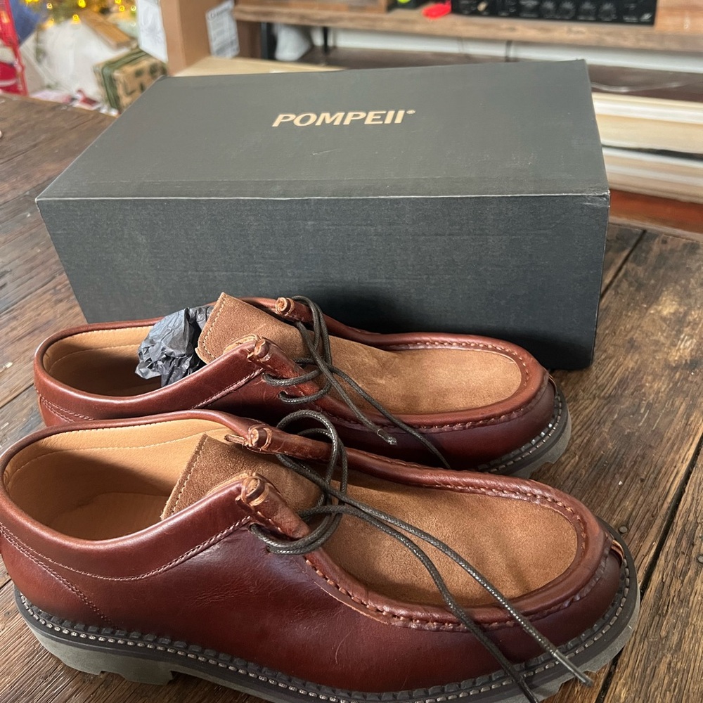 Pompeii3 Men's Tan and Brown Loafers